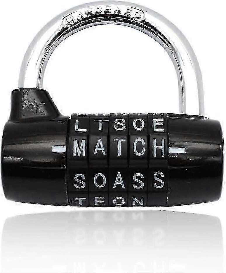 Combination Padlock,Waterproof and Rustproof(5 Letter Padlock)