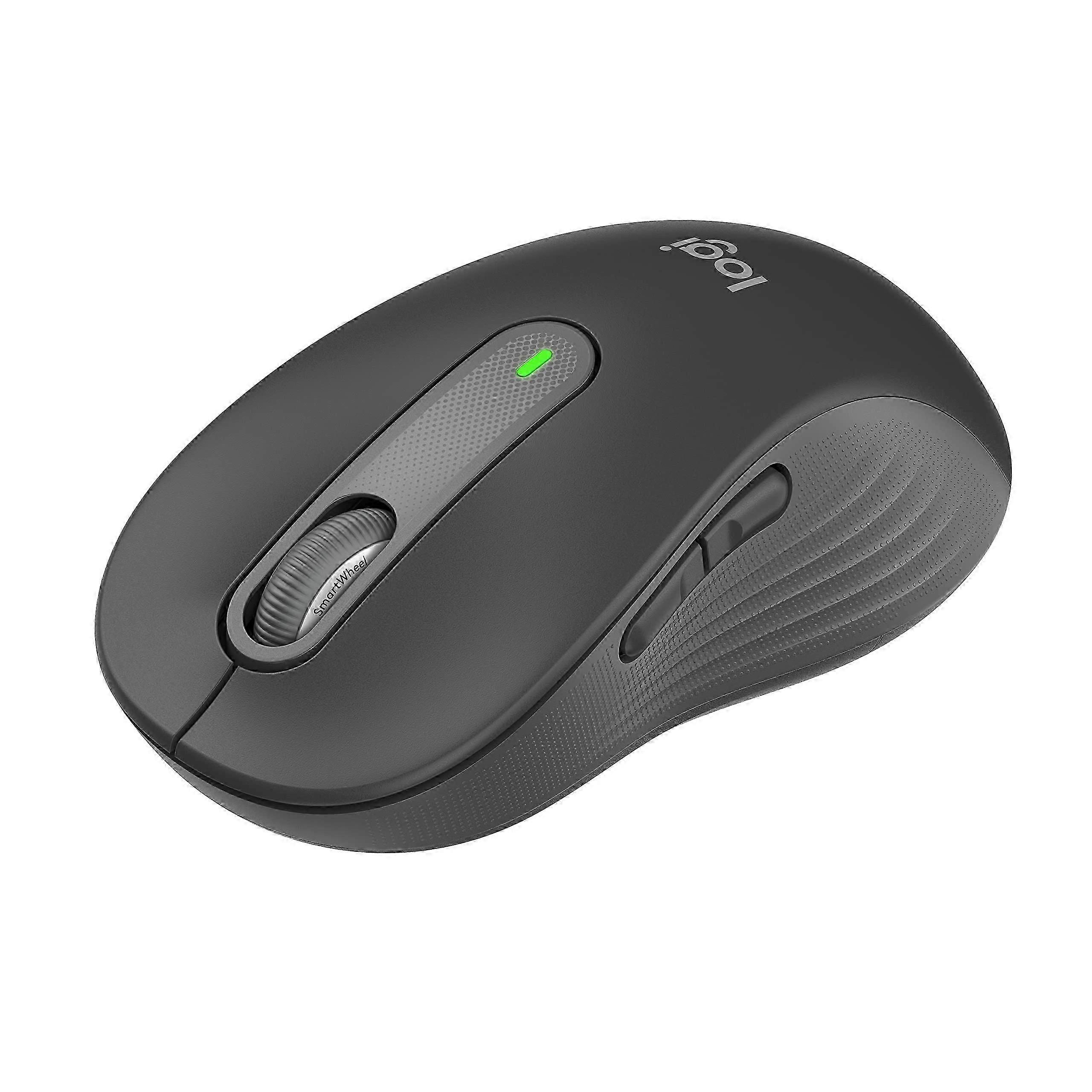 Signature M650 L Wireless Mouse in voller Größe - für große Hände, leise Klicks, Seitentasten