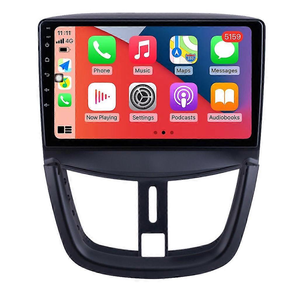 Car Multimedia Player For Peugeot 207 2006 - 2015 CarPlay Android Auto Stereo Radio GPS Navigation Autoradio Bluetooth 2Din Video Touch