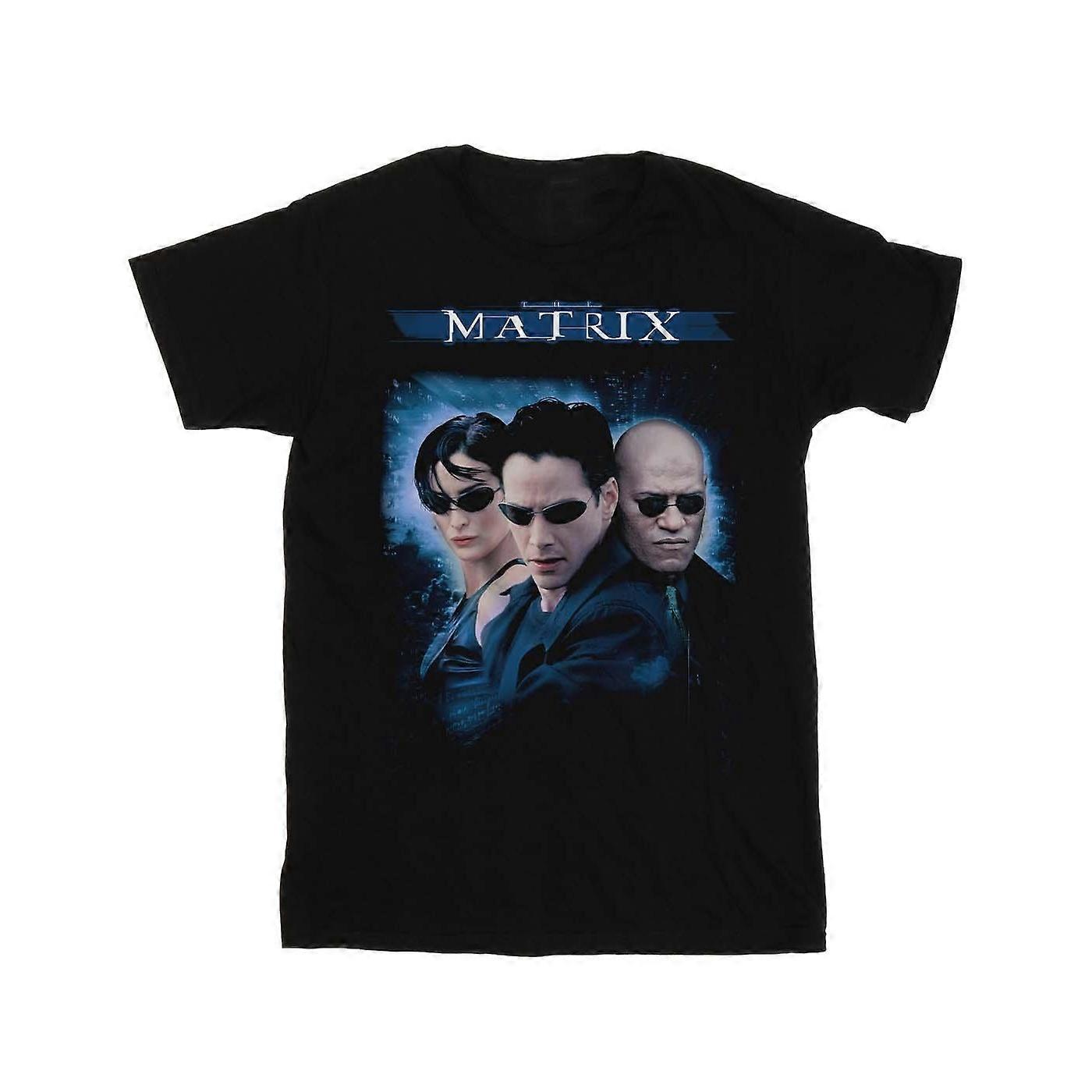 The Matrix Női/Női Code Group pamut Boyfriend póló