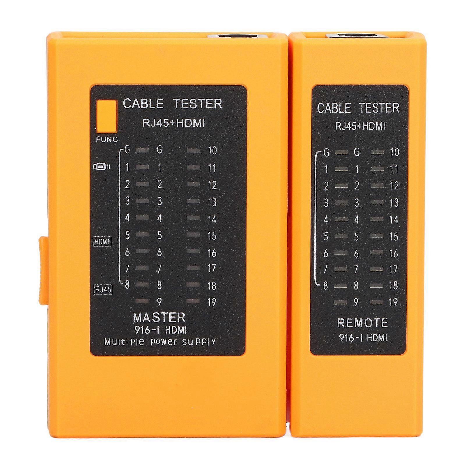Network Cable Tester Multifunctional Long Distance Inspection RJ45 High Definition Cable Test Tool