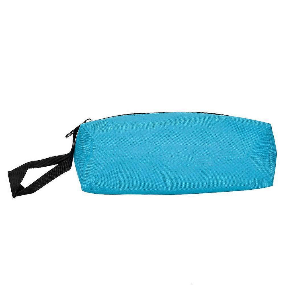 Multi-function Portable Waterproof Canvas Hardware Hand Tool Storage Bag Organizer(Blue)