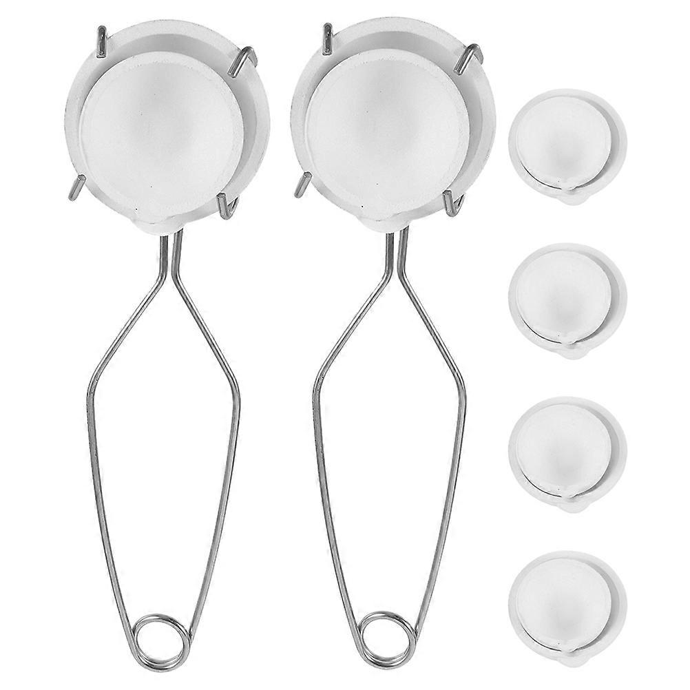 Metal Melting Kit Long Crucible Tong for Metal Casting 2Sets