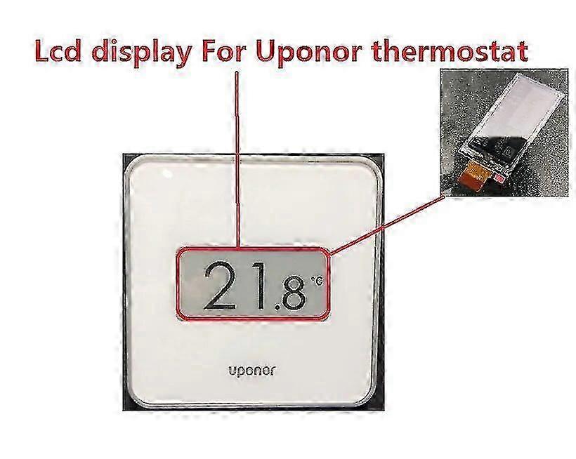Uponor Smatrix Wave +RH Style T~169 Thermostat LCD Display Screen Replacement Part
