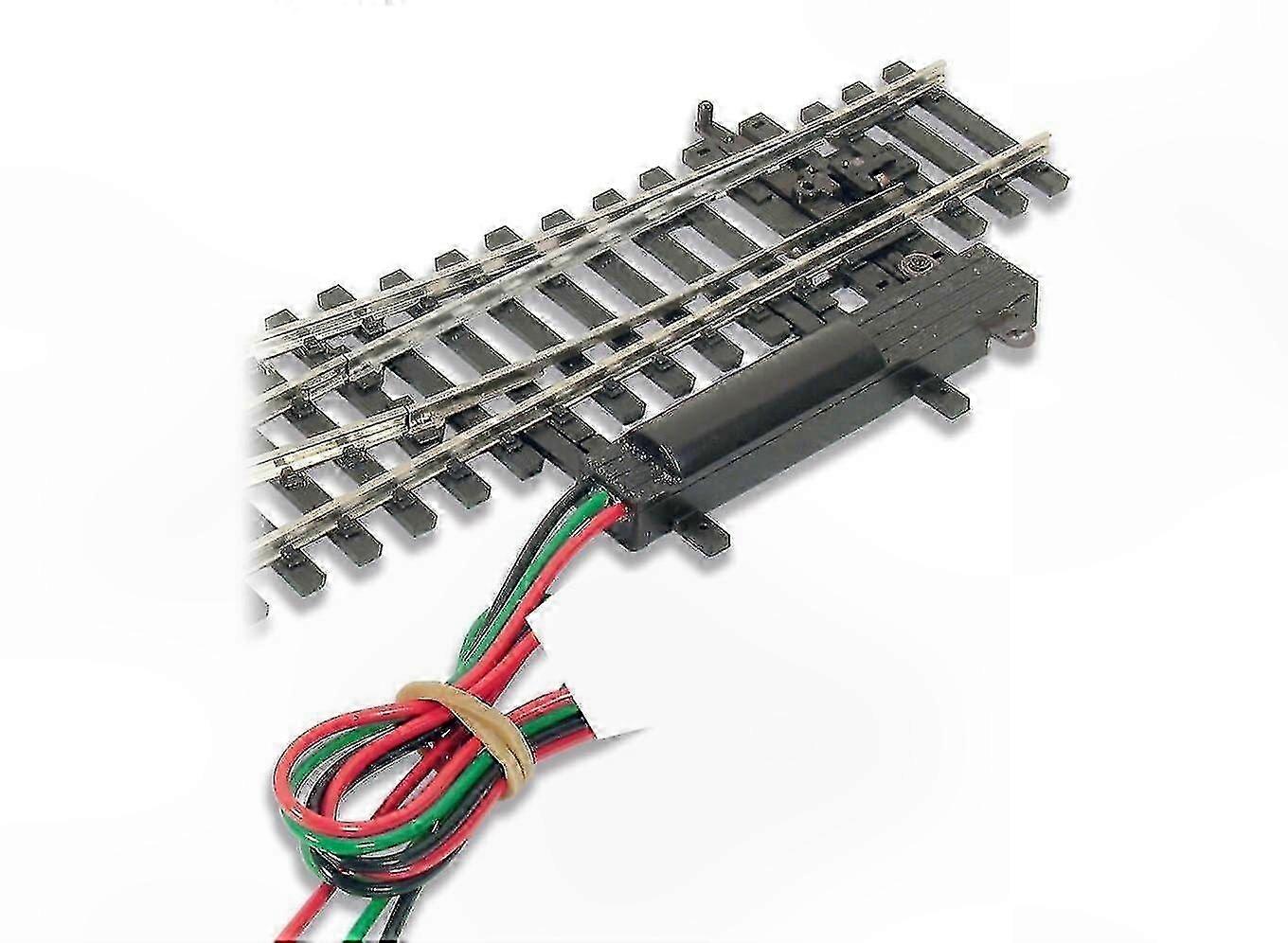 Side-Mounted Turnout Motor for Multiple Scales Electric Model Train Layouts