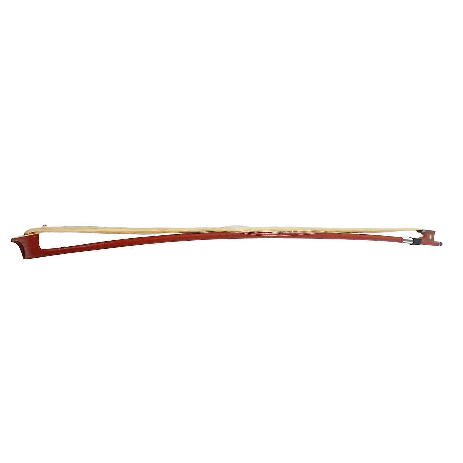 Violin Bow Arbor Horse Hair Octagonal Stick Well Balanced Violin Replacement Bow for Practise 4/4 (72cm/28.3in)