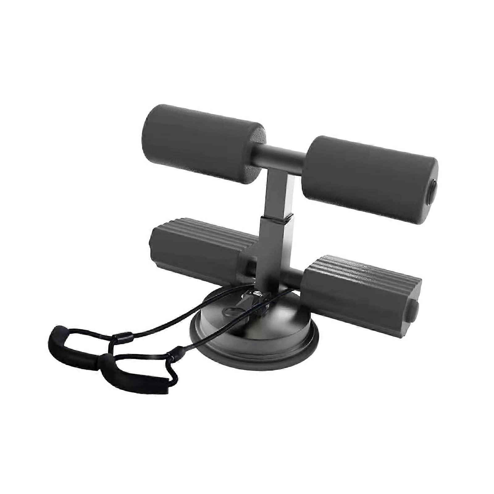Sit Up Bar Floor Suction Sit Up Aid Abdominal Trainer With Foot Holder Non Slip Adjustable
