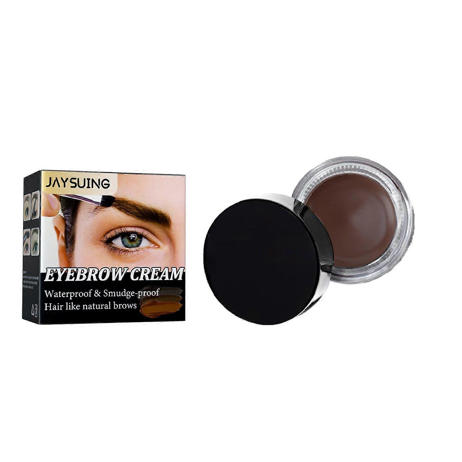 Eyebrow Pomade Cream, Waterproof Brow Pomade Gel High Pigmented Long-lasting for Natural Eyebrow Makeup, Suitable for Everyone