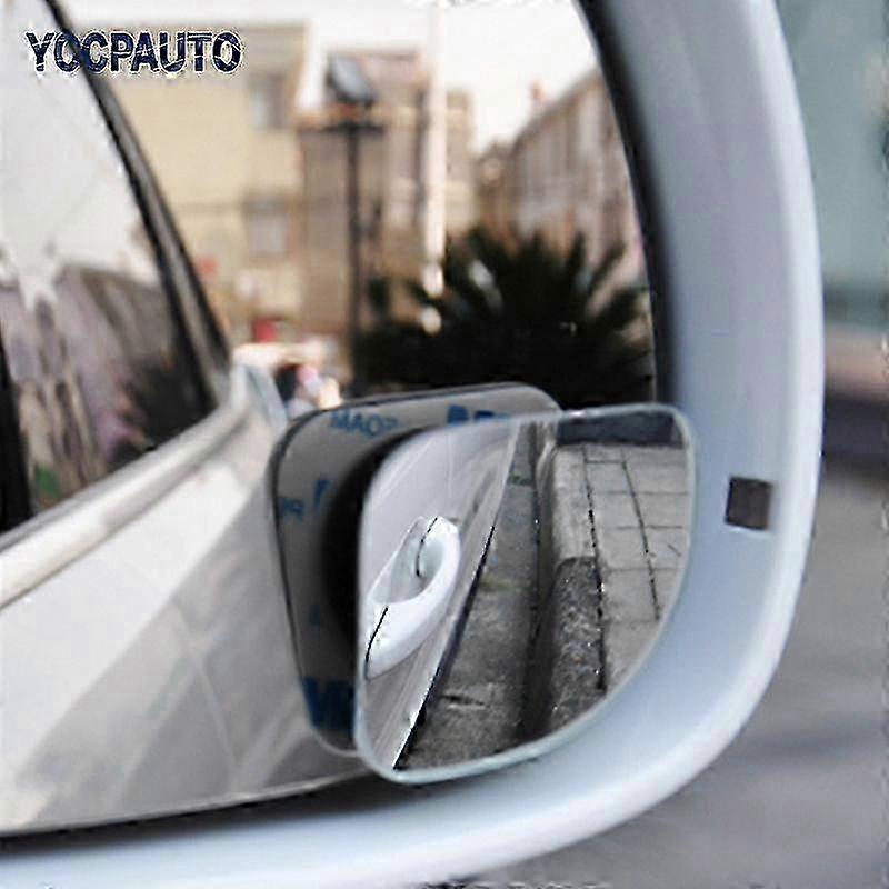 Extra Wide Angle Adjustable Rearview Mirrors for Vehicles - 2 Pieces of Blind Spot Mirrors for Enhanced Safety 2025