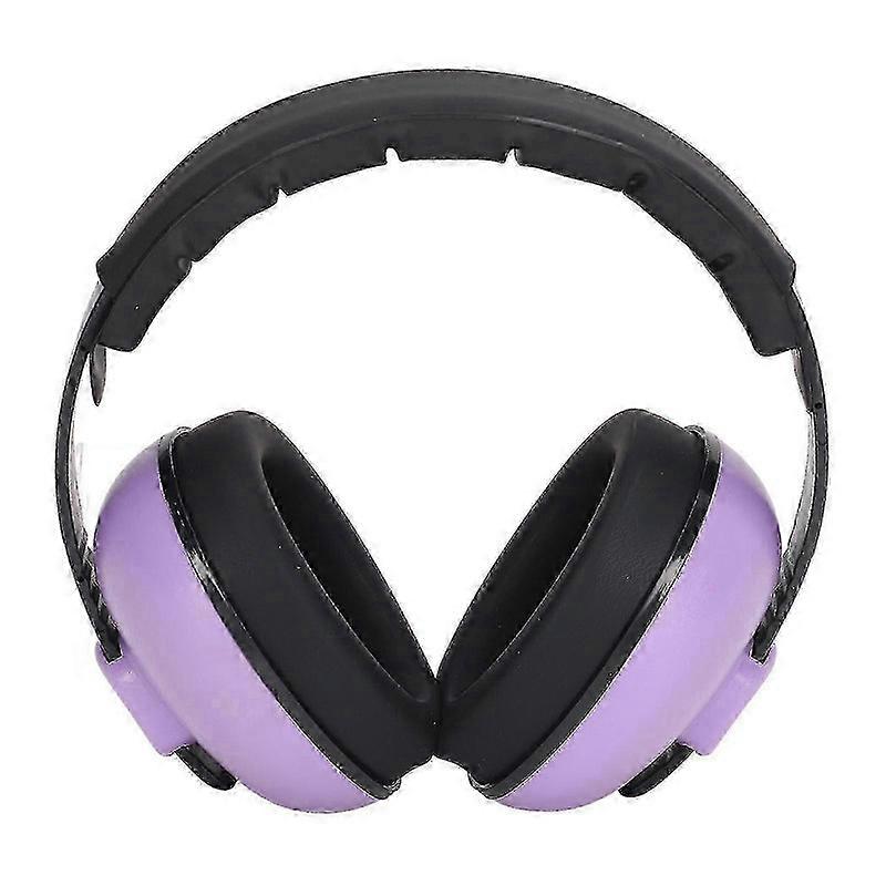 Optimized Noise Cancelling Headphones: Purple Foldable Ear Muffs, NRR 31DB Sound Insulation for Comfortable Hearing Protection