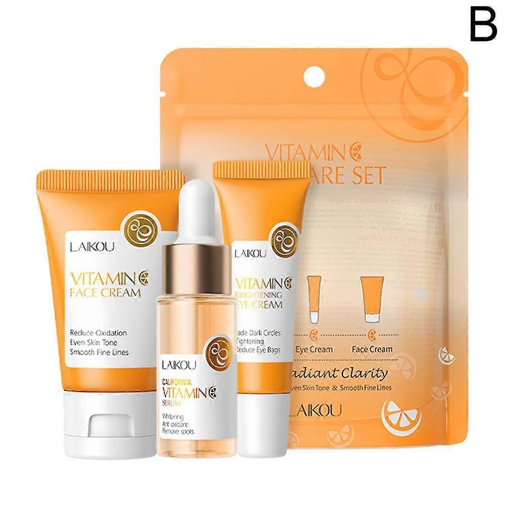 3-Piece Anti-Aging Skincare Set Hydrating Face Cream Serum & Eye Cream