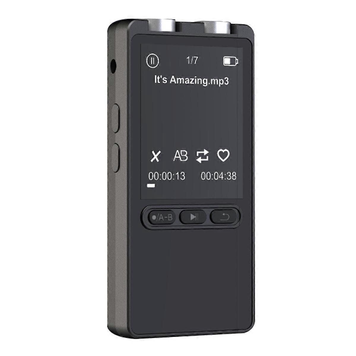 Professional Dictaphone Voice-Activated Mini Digital Sound Recorder Pen 64GB PCM Recording Mic Denoi