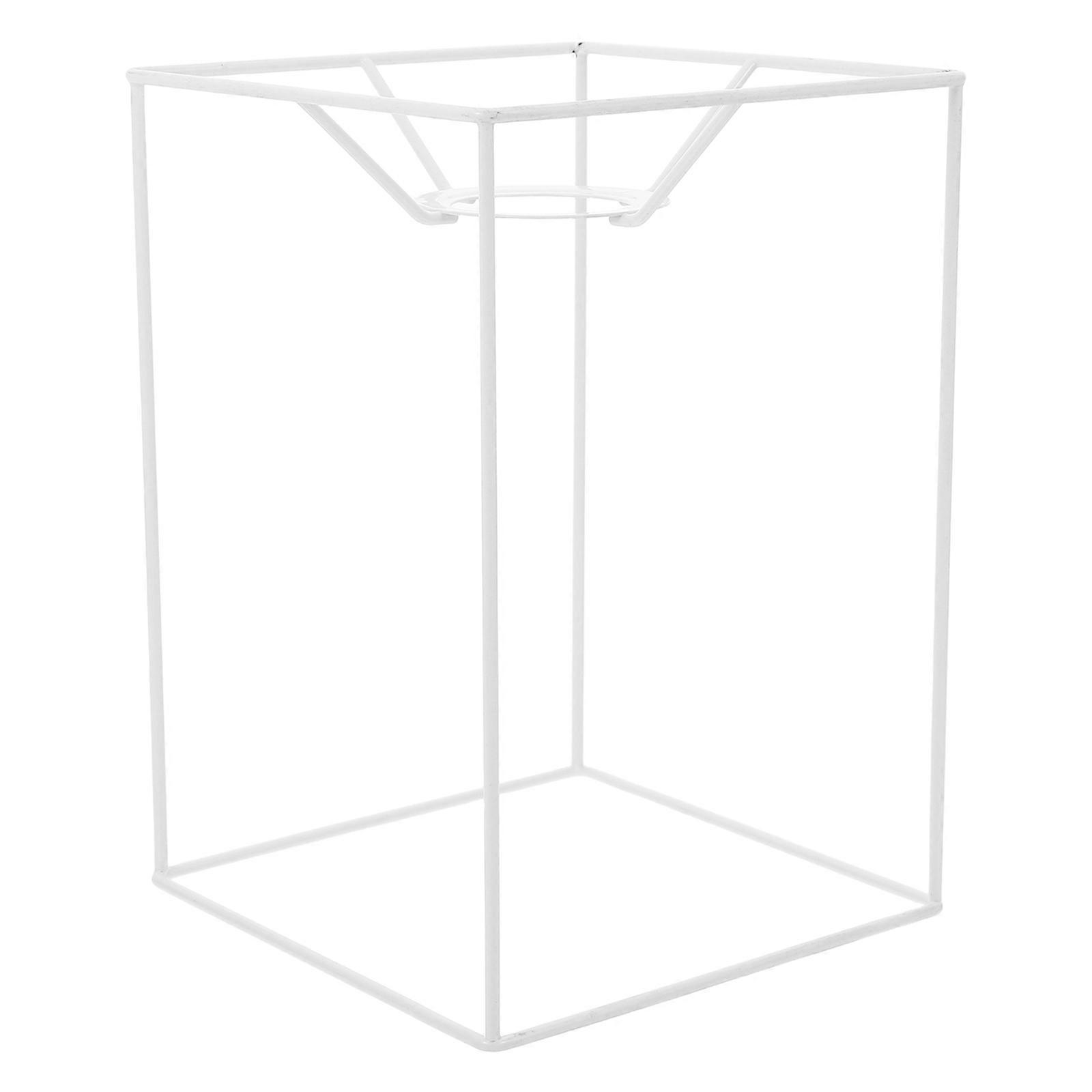 Iron Wire DIY Lampshade Frame for Desk Lamp E27 2Pcs Lamp Shade Bracket