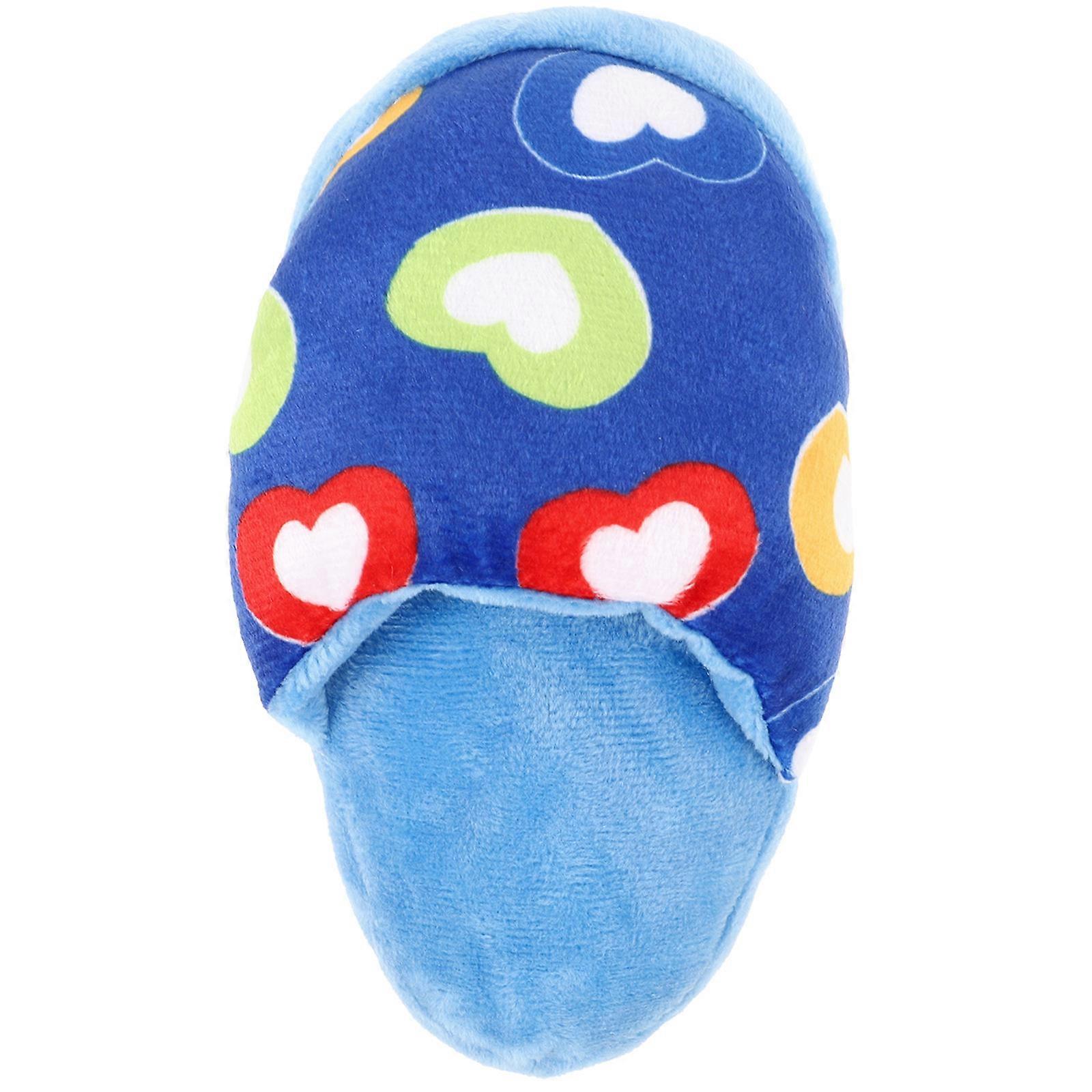 Chewing Behavior Reward Toy Cartoon Slipper for Small and Medium-sized Dogs 5Pcs
