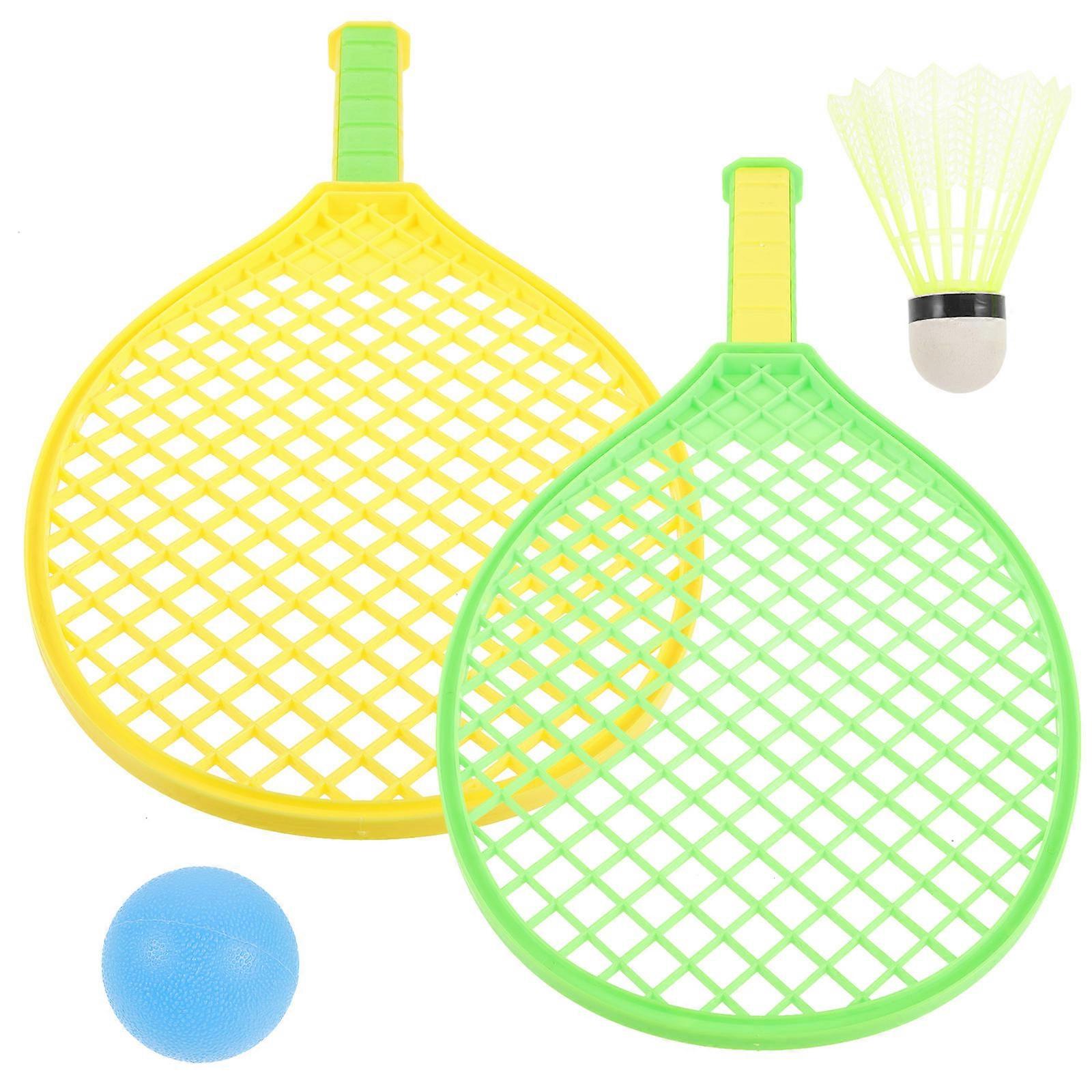 Badminton Kids Badminton Rackets Set for Playing 4Sets with Balls for Kids