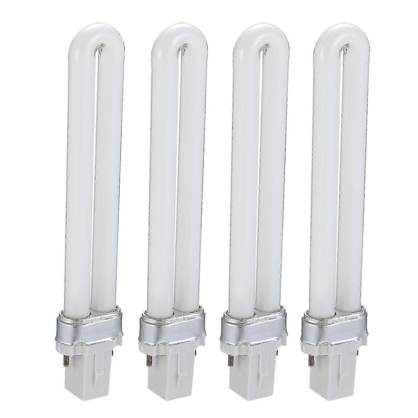 UV LED Lamp Tube Light Bulb 9W Curing Lamp Replacement Double Light Source for Nail Art Dryer 2025