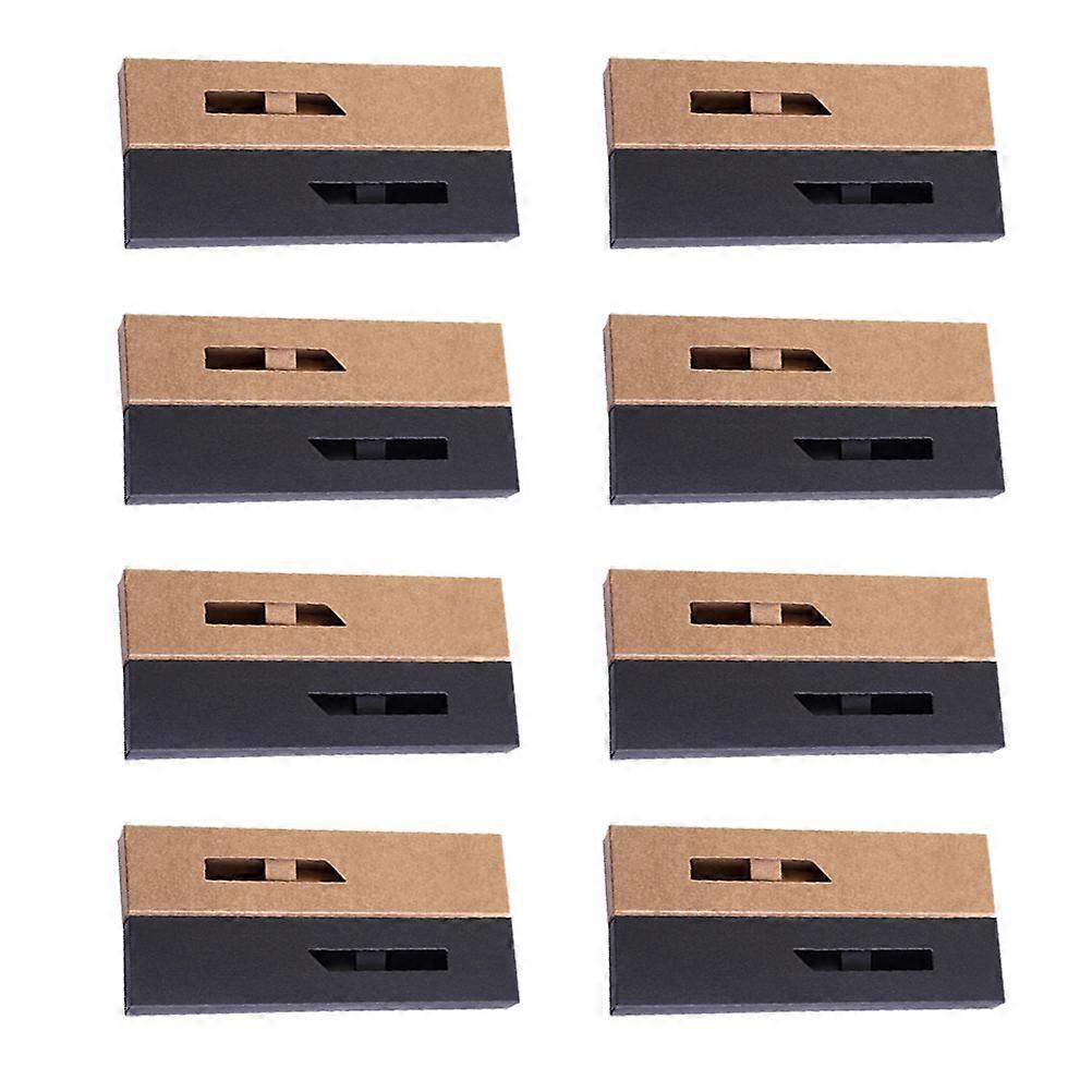 Pen Container Kraft Paper Color Pen Holder For Stationery Storage Box Multi-Functional 20Pcs
