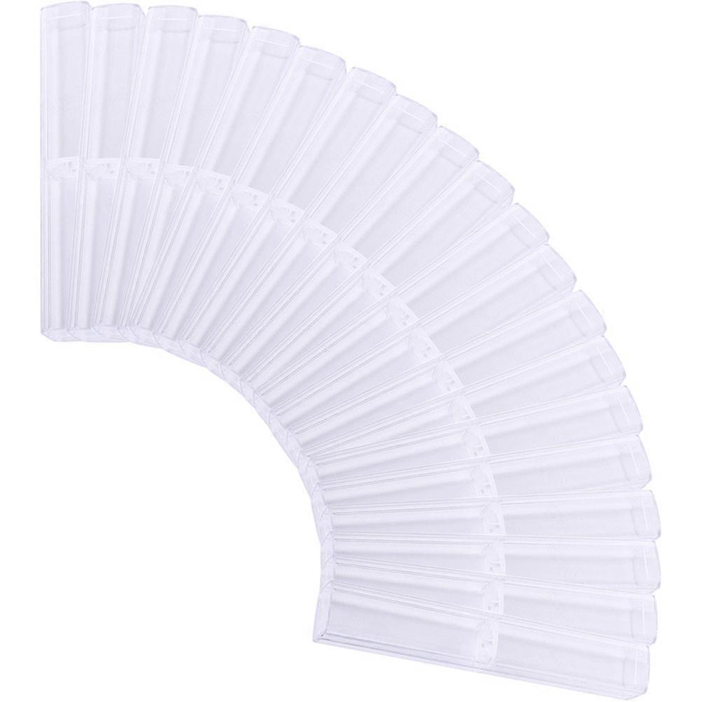 Fountain Pen Case Holder for Storage 60Pcs Transparent Pen Display Tubes