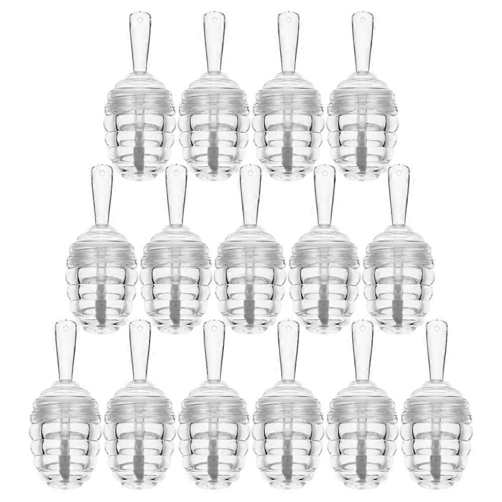 Portable Honeycomb Shaped Lip Balm Container For Travel Daily Use 15Pcs