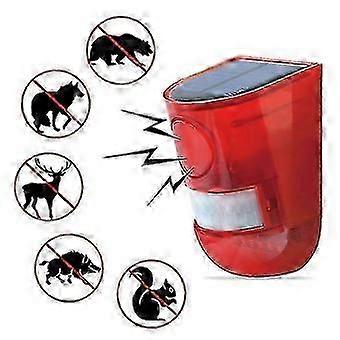 Solar Alarm Light WirelIp65 Waterproof Motion Sensor Outdoor Security Alarm