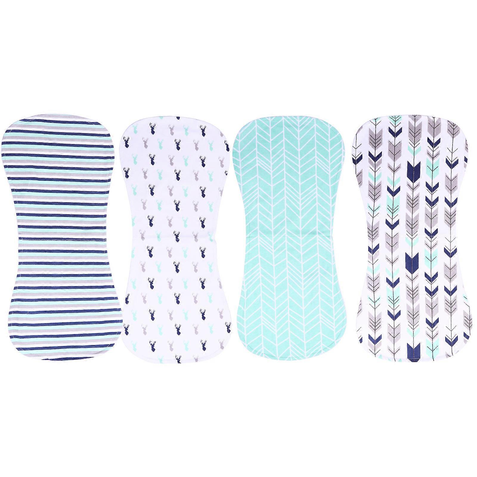 Baby Burp Cloths 12Pcs Sets for Burping and Drooling Protection