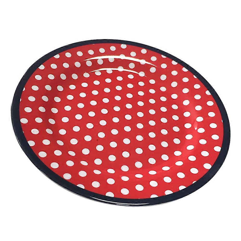 Serving Platters Appetizer Plates For Living Room Red Material 1Pack