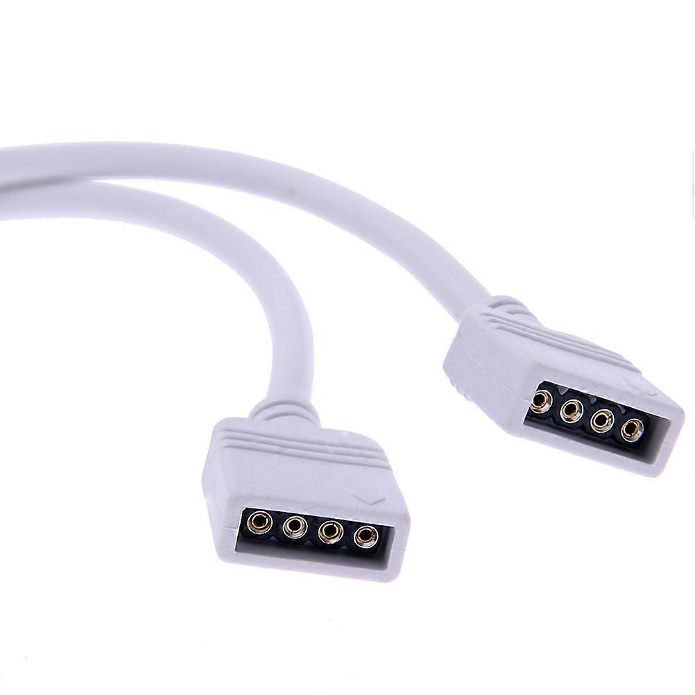 RGB LED szalag elosztó kábel LED lámpához, 3 db-os csatlakozóval