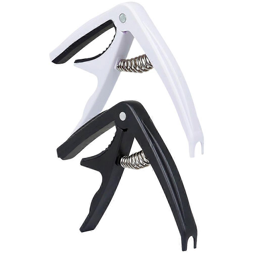 Guitar Capo For Guitarists 6 Pcs Rectangular Multifunctional Design Key Changes Musical Instrument Accessories