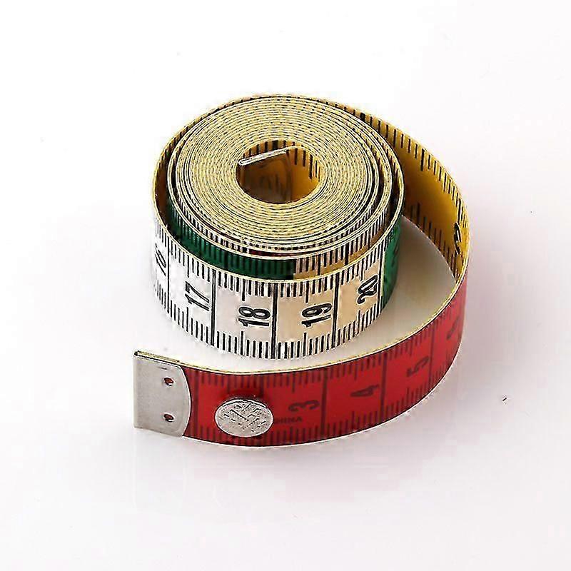 Plastic Tape Measure with Button Double Sided Sewing Tape Measure Body Tape