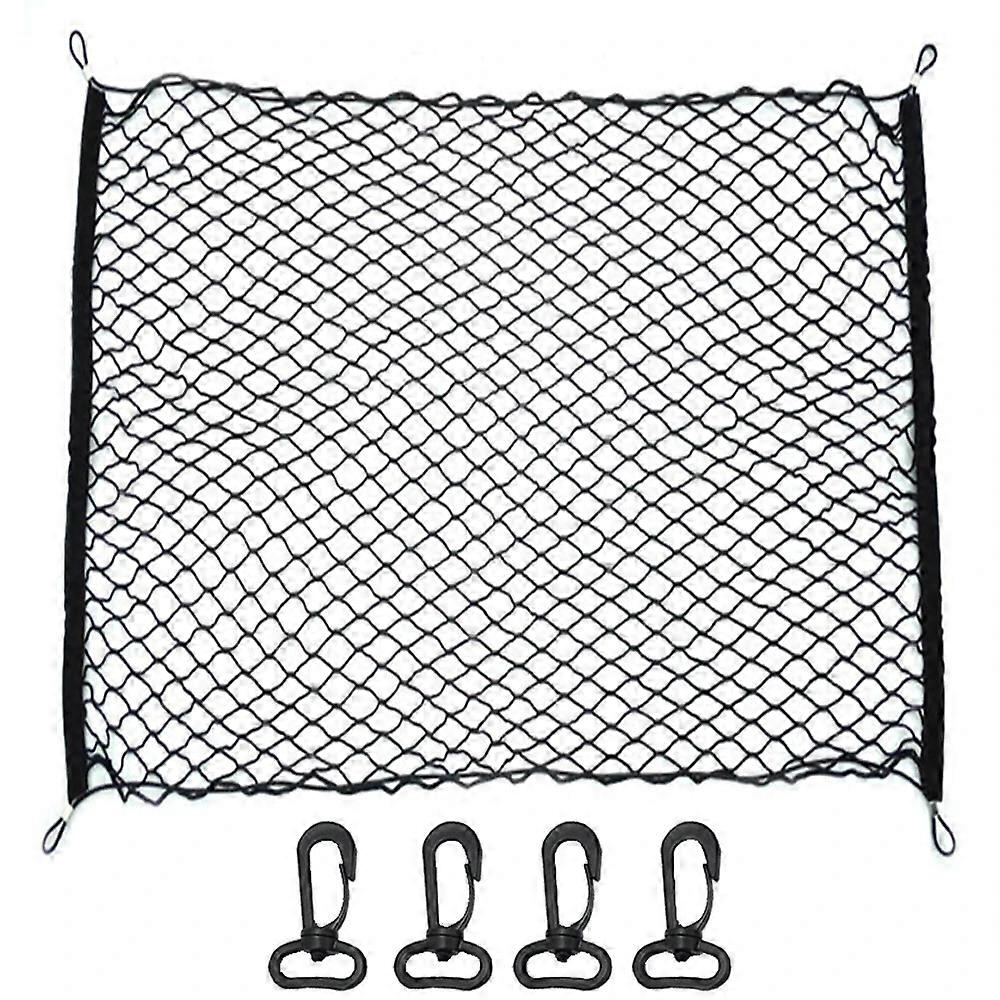 Universal Car Trunk Net Elastic Luggage Net Cargo Organizer Storage Nylon Mesh Nets Stretchable Car Interior Mesh Network Pocket