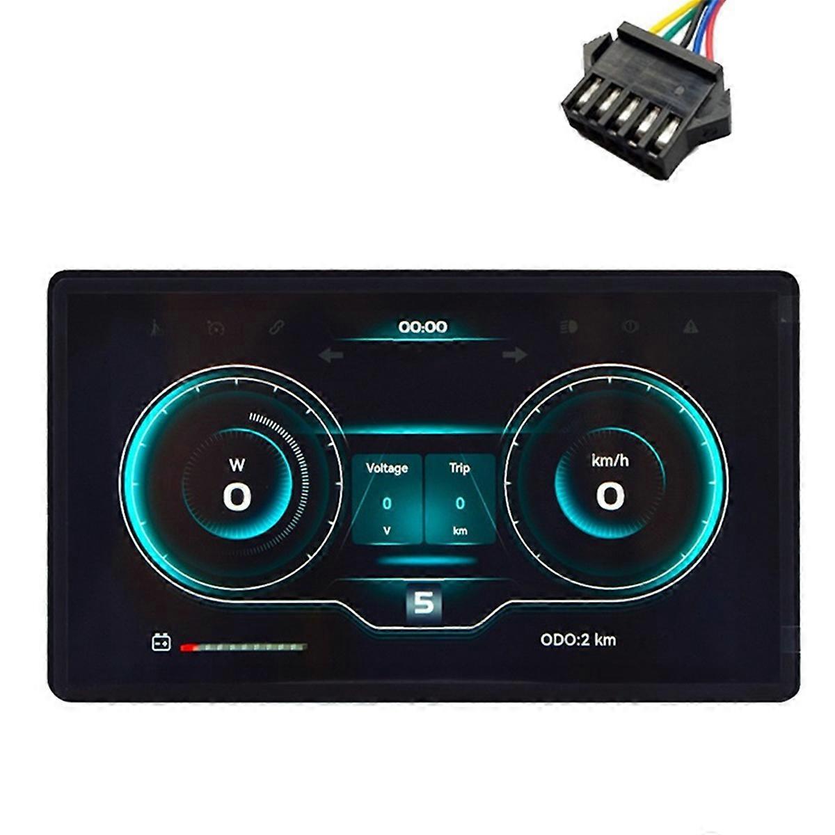 H8 Electric Bike LCD Meter E Scooter LCD Panel Screen 5PIN