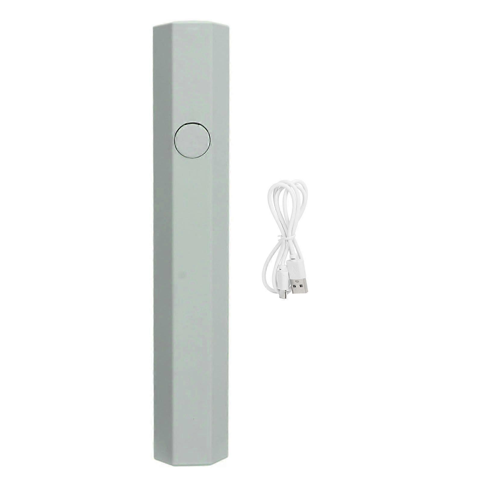 ハンドヘルドネイルランプソフトライト1個LEDポータブルかわいいミニUVネイルドライヤー高速硬化ホームグリーン