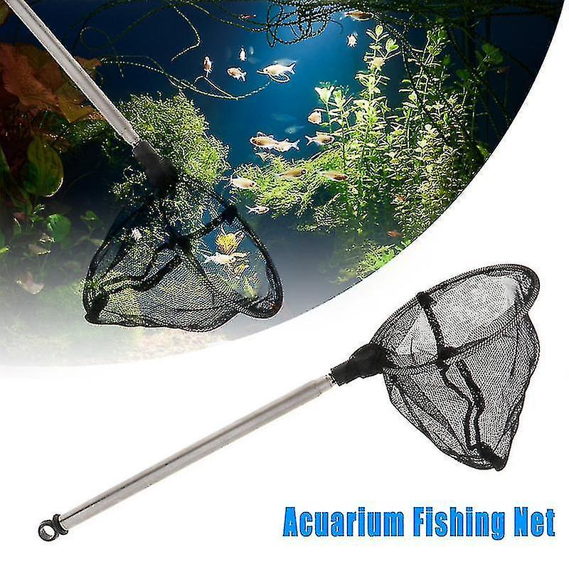 1pc Aquarium Fish Tank Catch Net Aquarium Fish Tank Square Shrimp Fish Net Fish Tank Cleaning Net Lo
