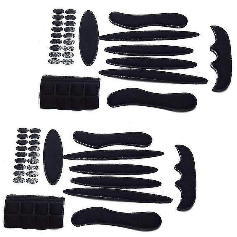 2 πακέτα καθολικών μαξιλαριών σφουγγαριών αντικατάστασης ποδηλασίας που κιτ μαξιλαριών κράνους για τον μοτοσυκλετιστή ποδηλασίας ποδηλάτων