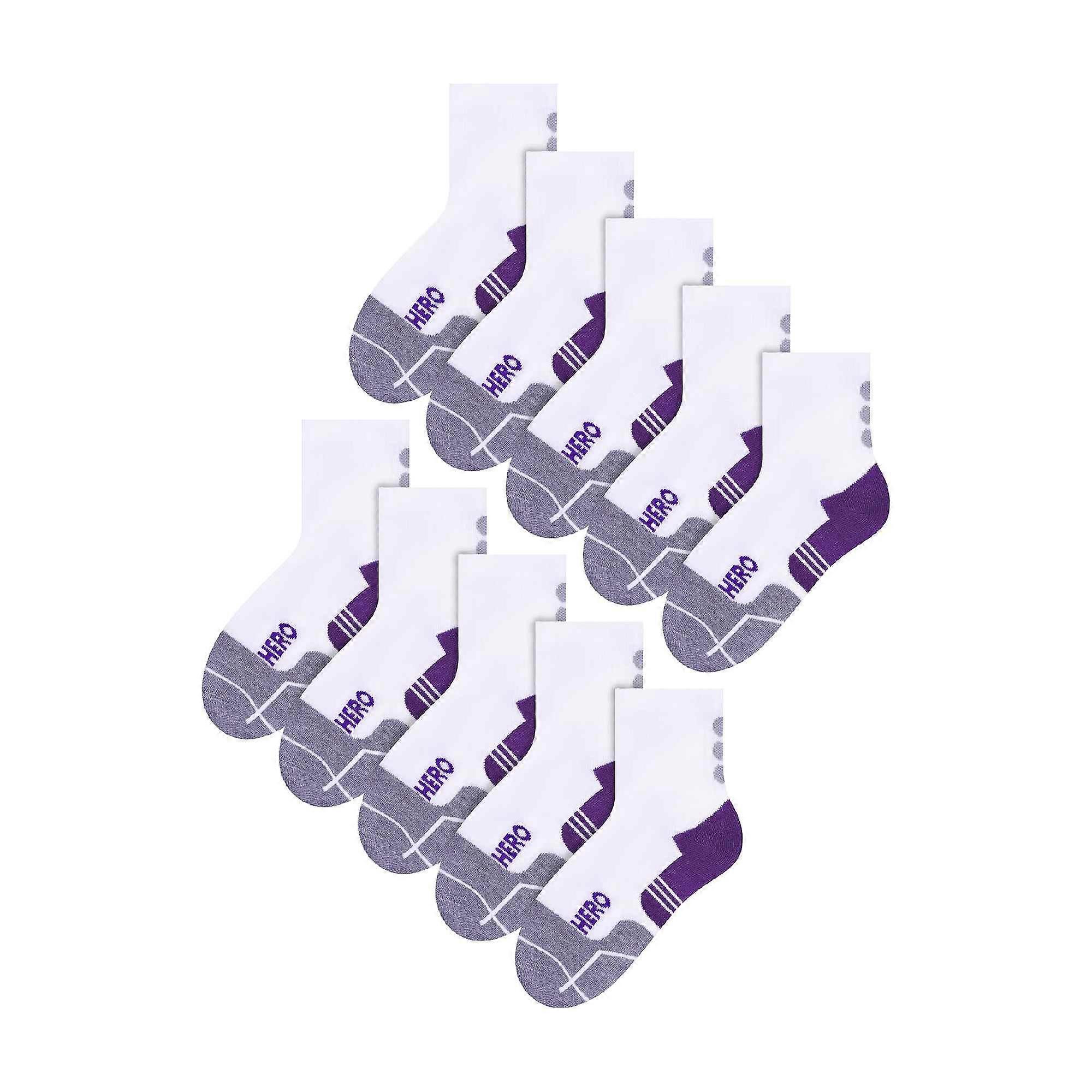 Steven - 10 Pair Multipack Kids Breathable Sport Socks