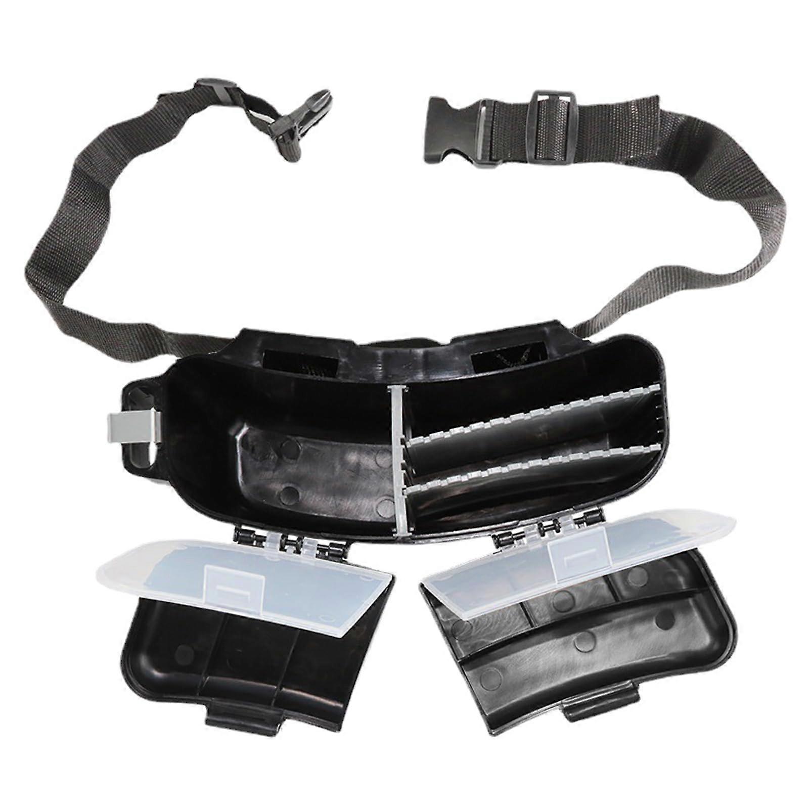 Bait Container With Adjustable Belt Clip, Spacious Compartment For Live Worms And Redworms, Marine Tackle Case