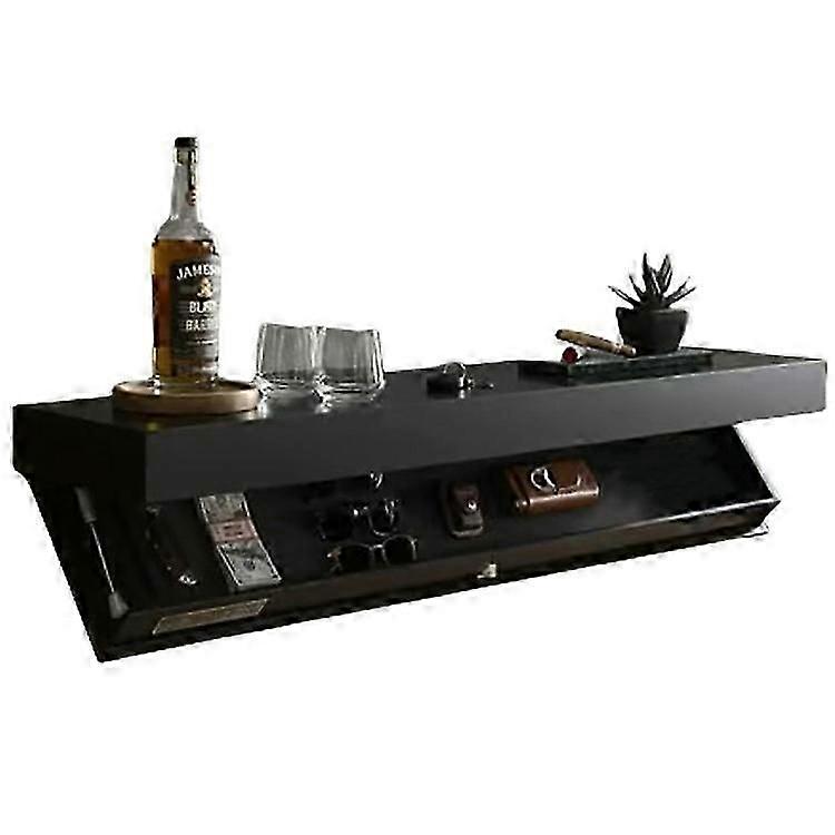 Wall Mount Floating Shelf Hidden Storage Box Secret Compartment Organizer for Home Office