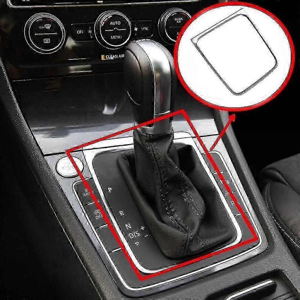 Gear Frame Bracket Circle Shift Knob Trim for Golf 7 Golf R