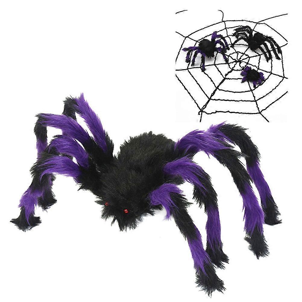 Artificial Spider Plush Toy for Halloween Decoration Use