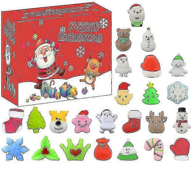 2022 Christmas Advent Calendar for Kids, 24 Days of Christmas Advent Calendar, Cute Soft Cuddles Christmas Gifts