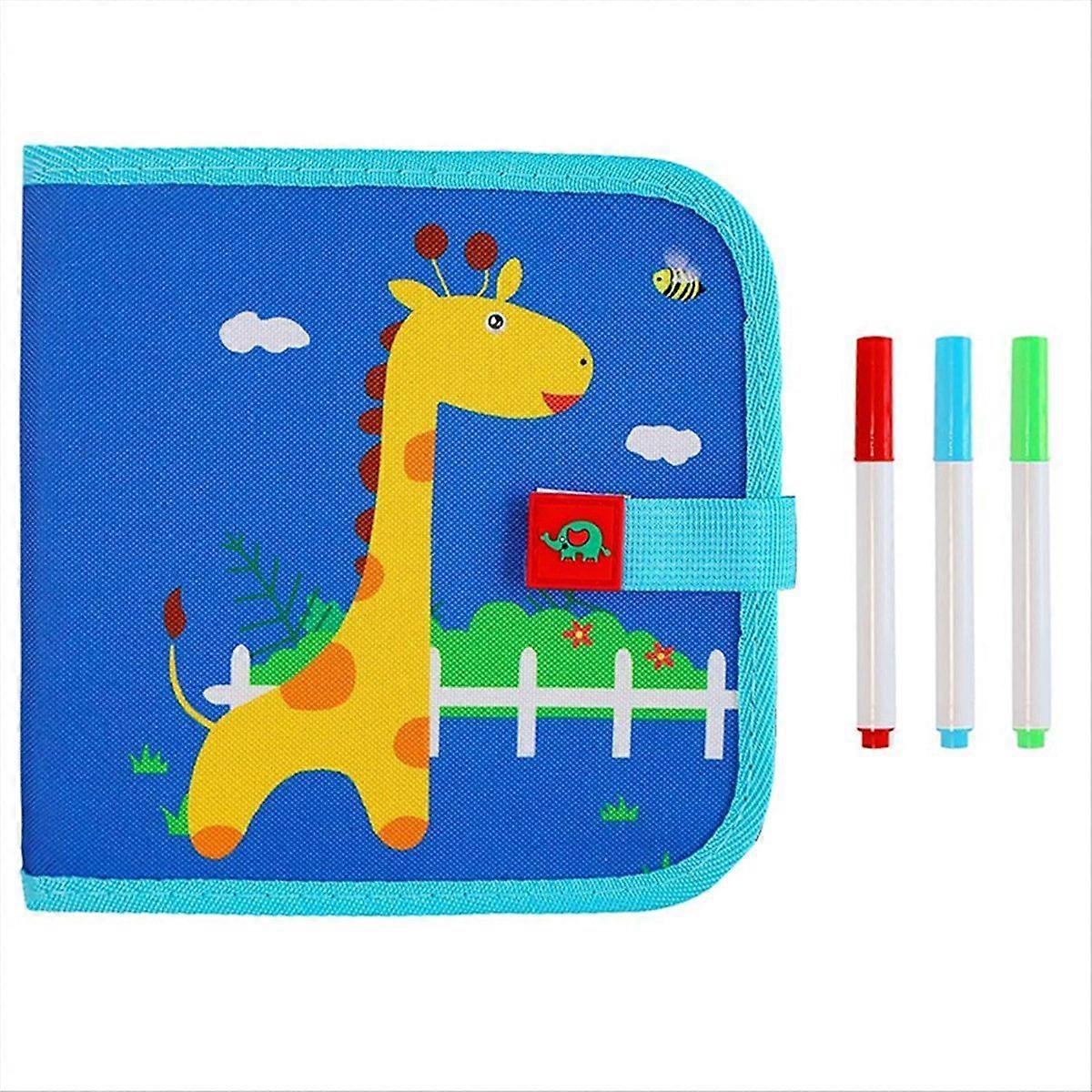 Erasable Drawing Doodle Book, Portable Reusable Writting Board