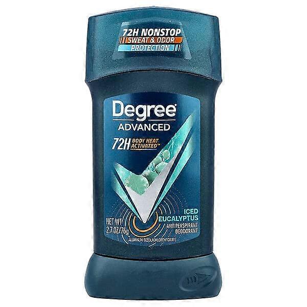 Degree, Advanced, 72H Body Heat ActivatedÃÂÃÂ¢ÃÂÃÂÃÂÃÂ¢, Antiperspirant Deodorant, Iced Eucalyptus, 2.7 oz (76 g)