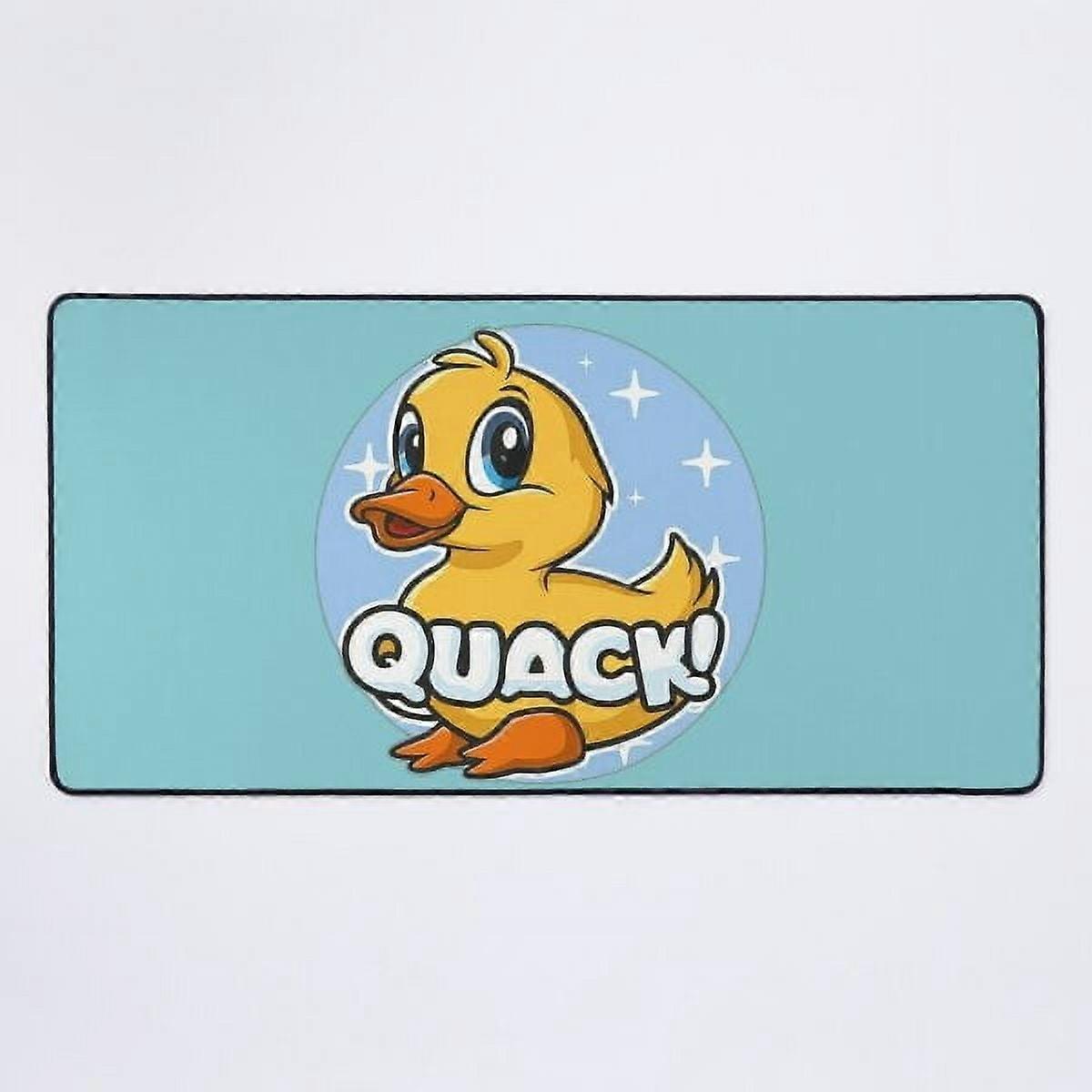 A NEW Quack Desk Mat