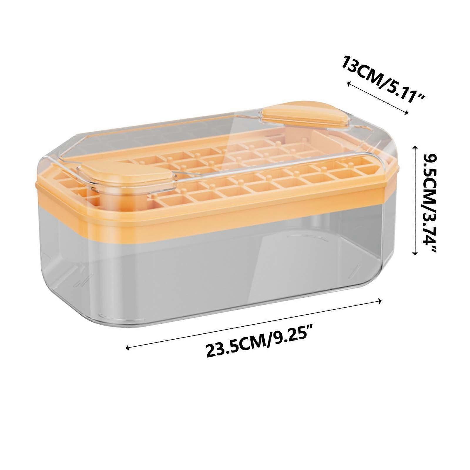 Kayannuo Easter Clearance Household Ice Making Box Ice Ice Block Ice Block Storage Box One Click Press Ice Ice Box Set Gifts for Women