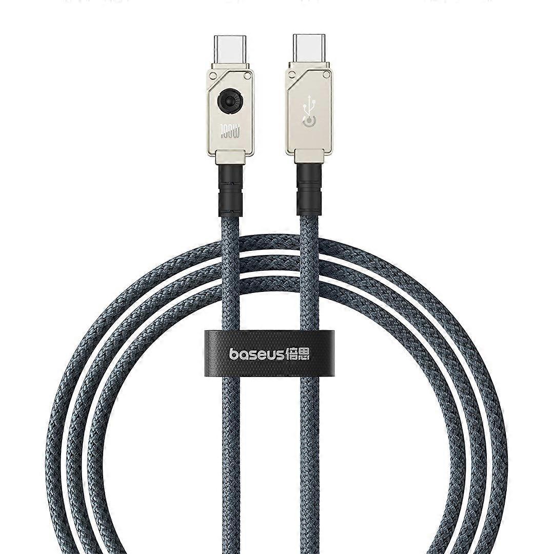 Baseus Unbreakable Usb C To Usb C Cable 1 M 100 W White