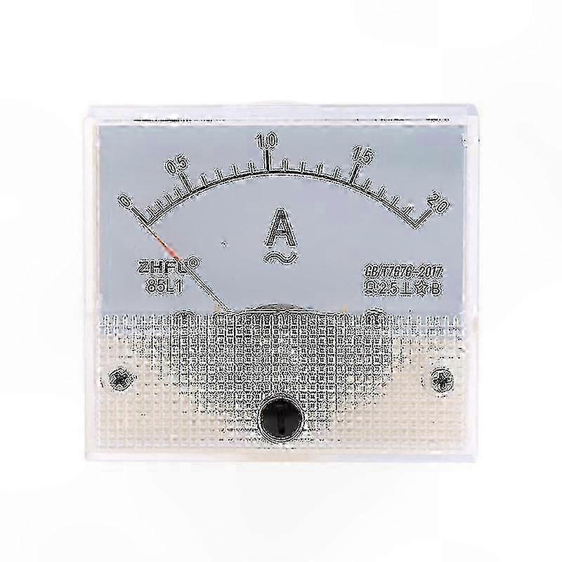 Analog AC Panel Ammeter with Dial Pointer for Electrical Current Measurement, 85L1 Model