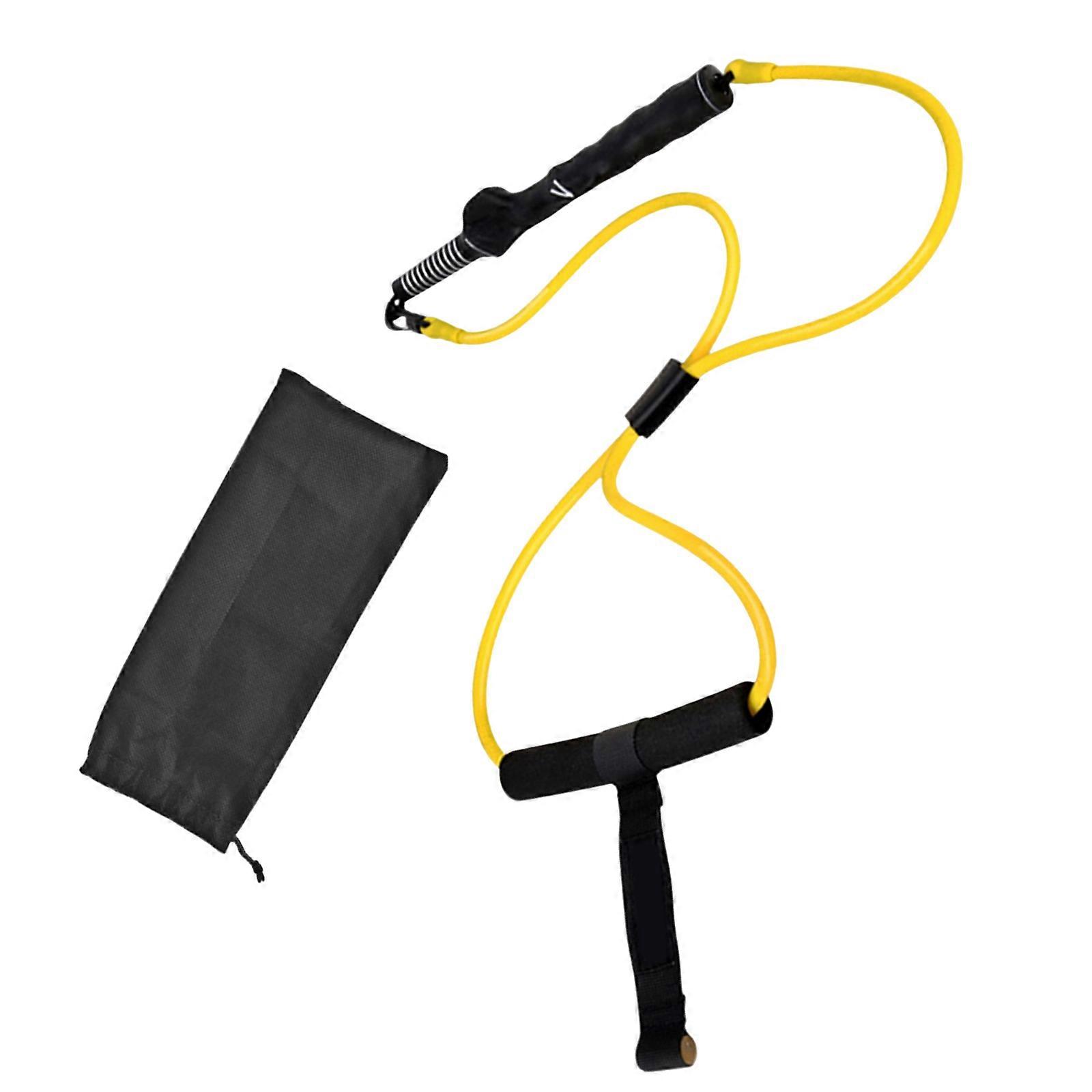 Golf Swing Training Rope Training Aids Resistance Band Golf Swing Training Elastic Pull Rope Golf Practice Accessory Multicolor