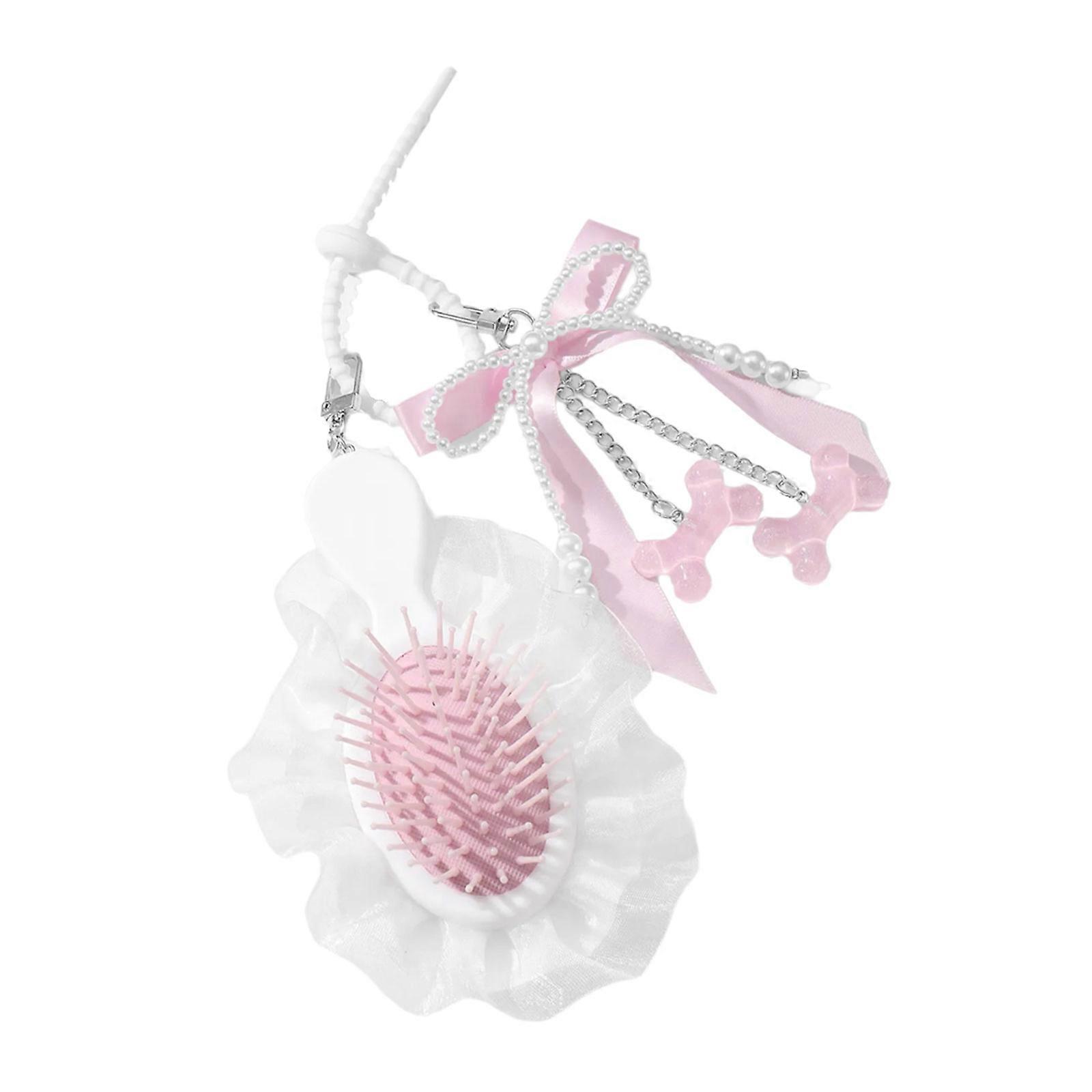 Reconfigurable Animal Theme Travel Keychain Featuring Flexible Rubber Material And Compact Storage Solution  Pink