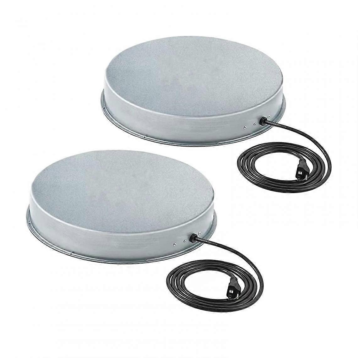 Poultry drinker heater