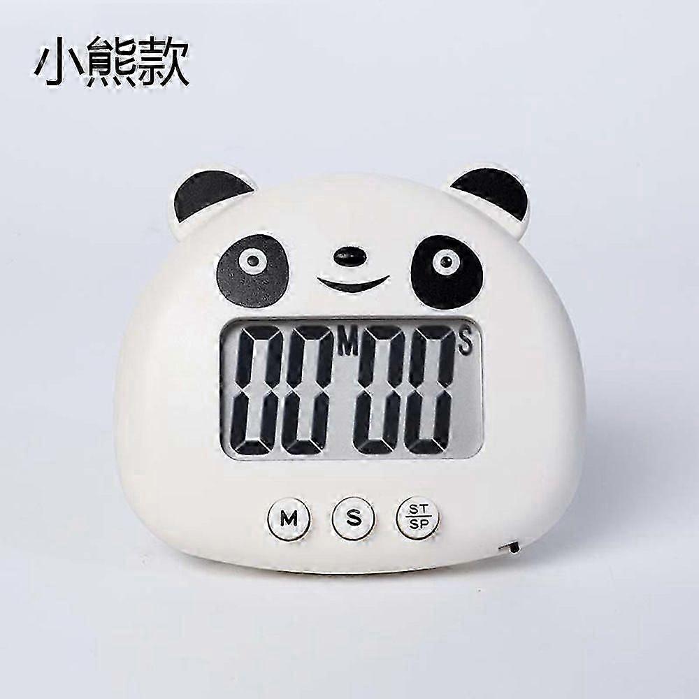 Countdown Timer Digital Cooking Timer Cute Panda Alarm Clock 99-Minutes Cartoon Animal Timer for Cooking Kitchen Baking Sport Game